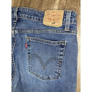 Vtg Y2K Levi's 518 Jeans 9M JR Superlow Stretch Boot Cut Women's Denim 31x30.5